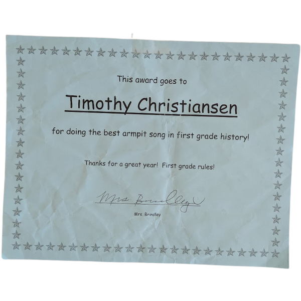 The Certificate (1)